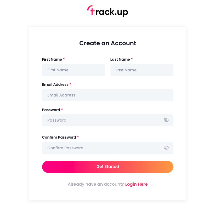 Create Account