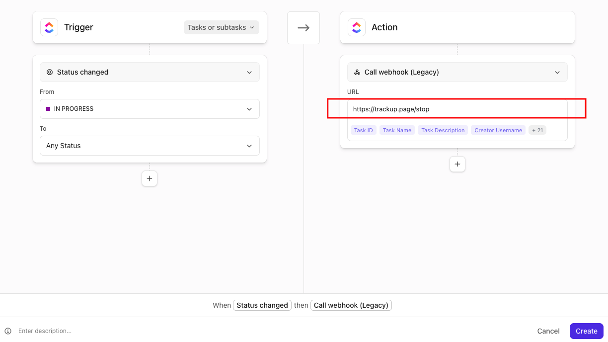 Set Automation to Stop Timer